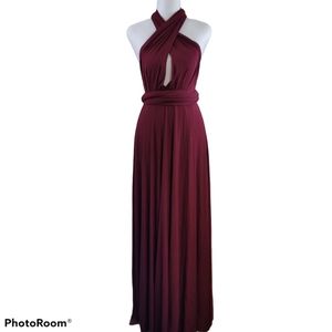 Lulus Tricks of the Trade maxi dress size medium